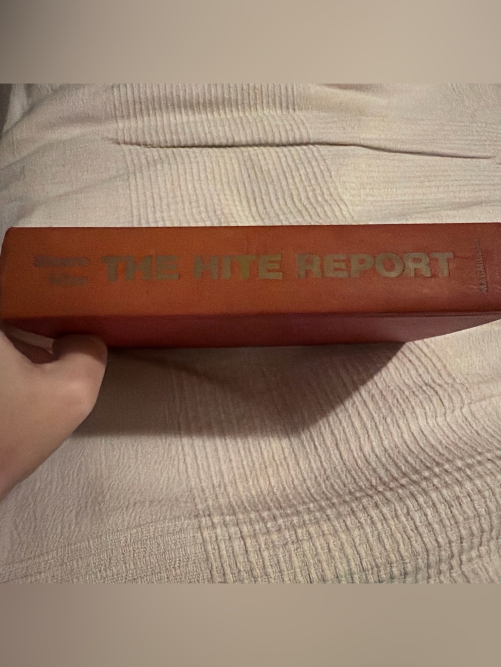 The Hite Report Study of Female Sexuality by Shere Hite 1976 First Edition HC DJ